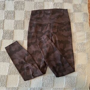 90 Degree By Reflex Camo Leggings - Black